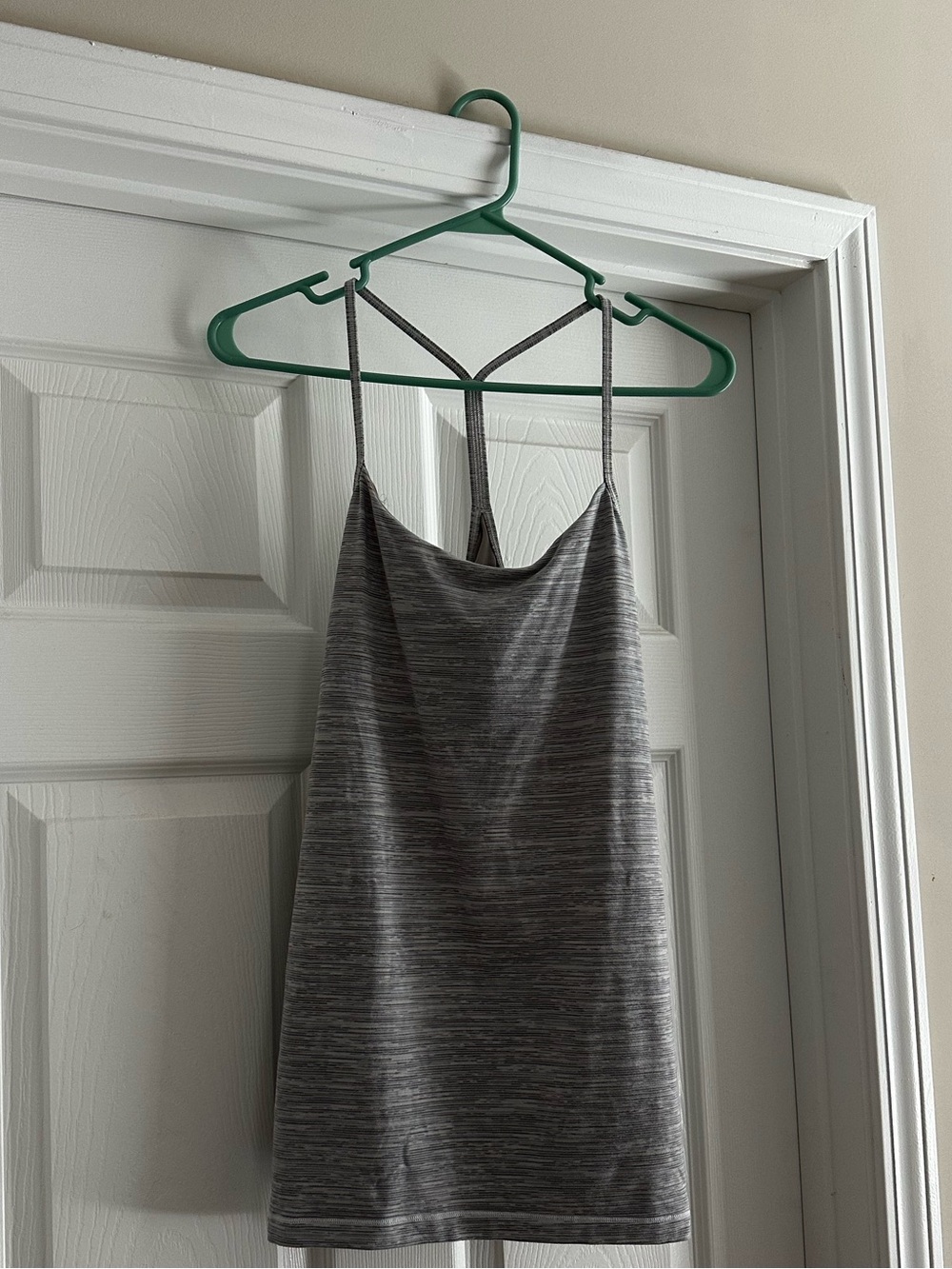 Lululemon Power Y Tank Grey/White